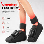 Red Light Therapy Foot Massager 101 LED Neuropathy Pain Relief 660nm 850nm 3 Heat 5 Intensity Pulse Cordless