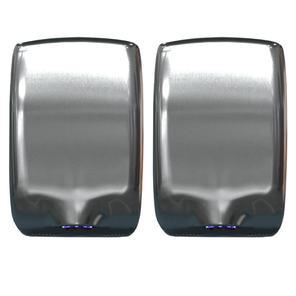 Commercial Electric Hand Dryer 2 Pack, 224 MPH, Stainless Steel, Air Filter