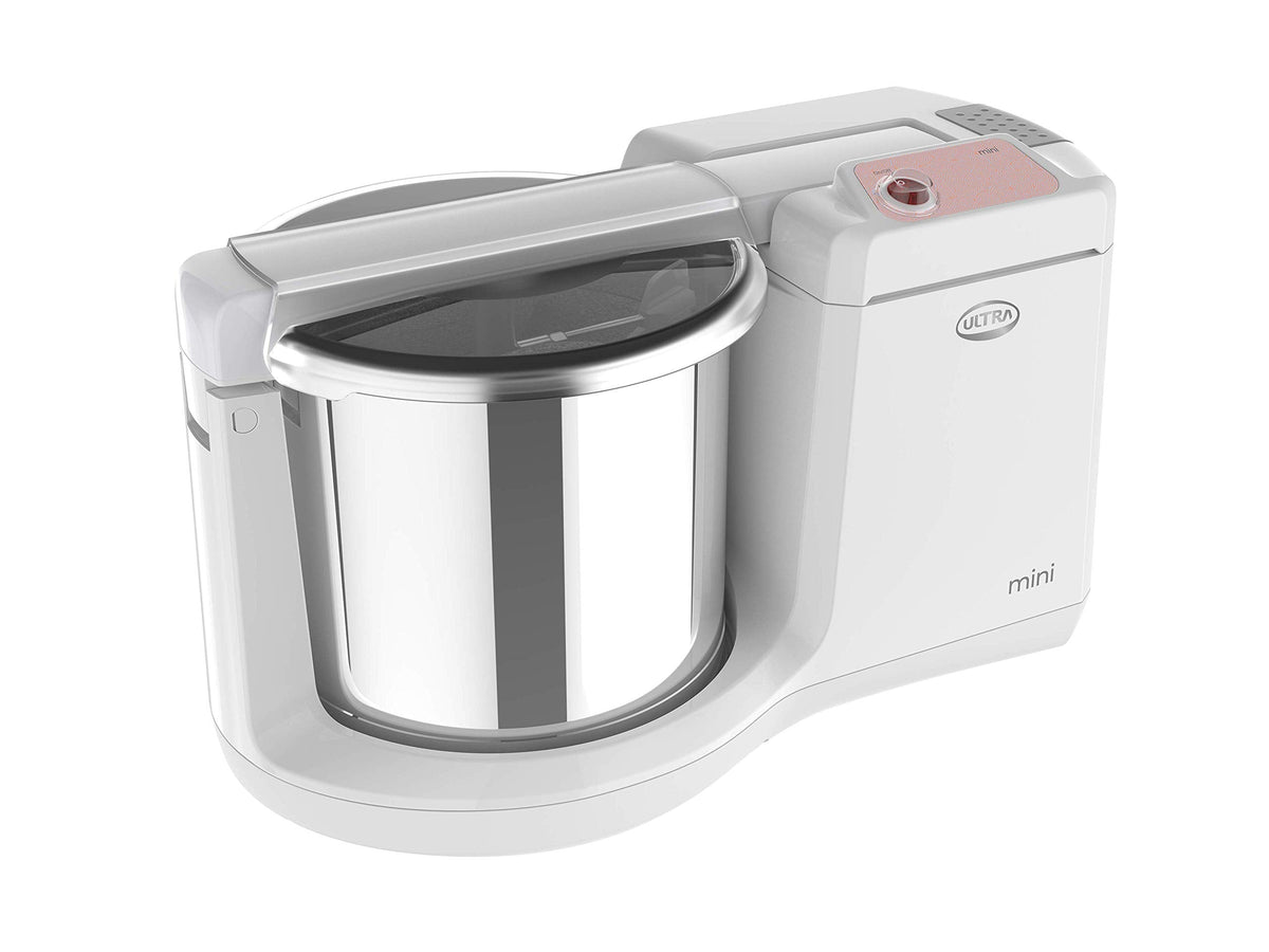 1.25L Tabletop Wet Grinder with Atta Kneader, 110V, White