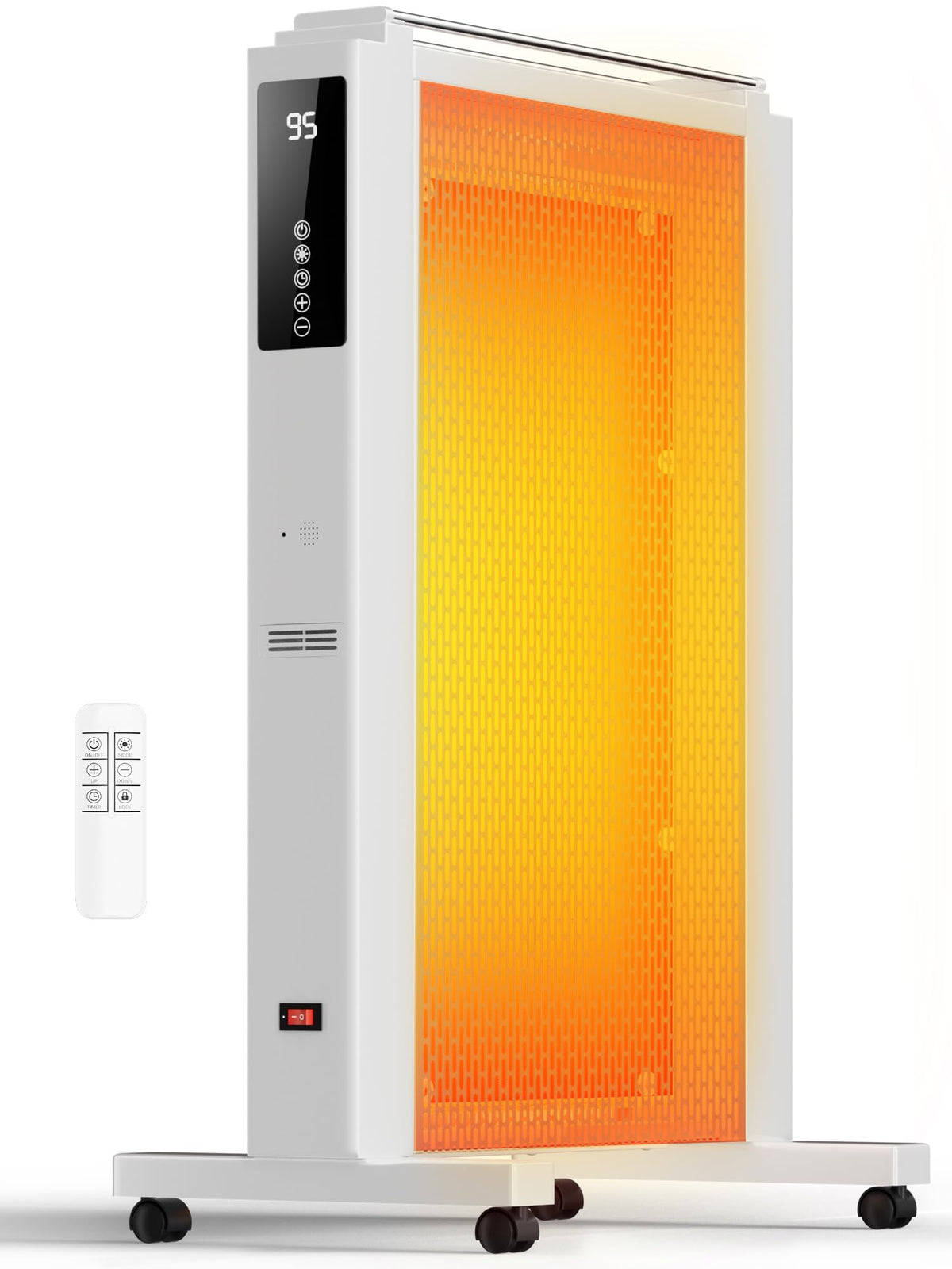 Electric mica infrared space heaters for large room whole room indoor use bedroom office garage
