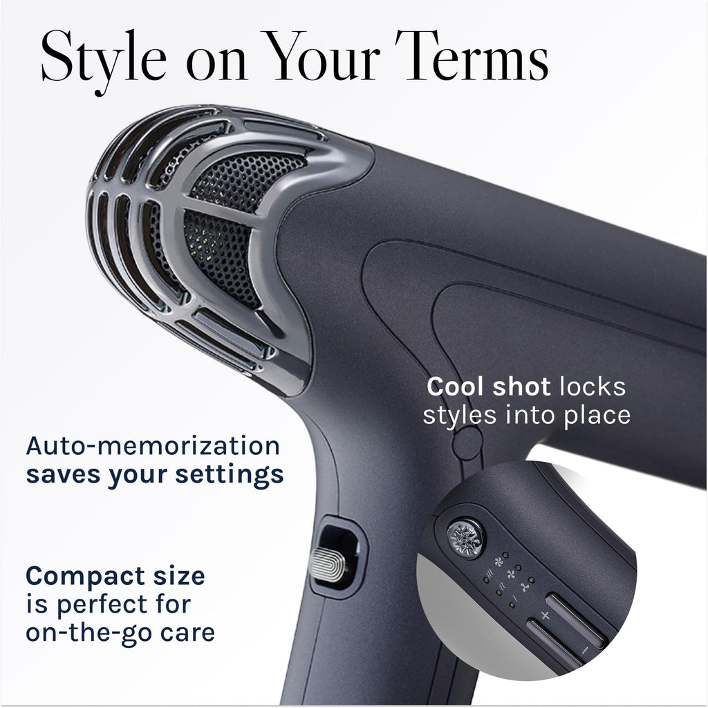 SMART-X Hair Dryer with Diffuser High Efficiency Blow Dryer for Fast Professional Salon Drying