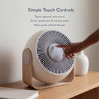 Smart Cooling Fan with White Noise for Bedroom Sleep