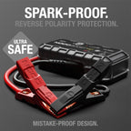 GB70 2000A UltraSafe jump starter 12V lithium battery booster portable power pack for cars