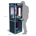 Claw Machine with 3 Levels of Difficulty and Ceiling Light for Arcade Game Room Home Entertainment