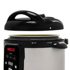 NPC 9 smart electric pressure canner cooker 9.5 quart stainless steel digital controls for food preservation