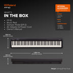88 Key Compact Digital Piano for Beginners, FP10