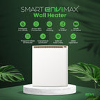 1000W Wi Fi Plug In Electric Wall Heater Energy Efficient Large Room App Control Thermal Shut Off