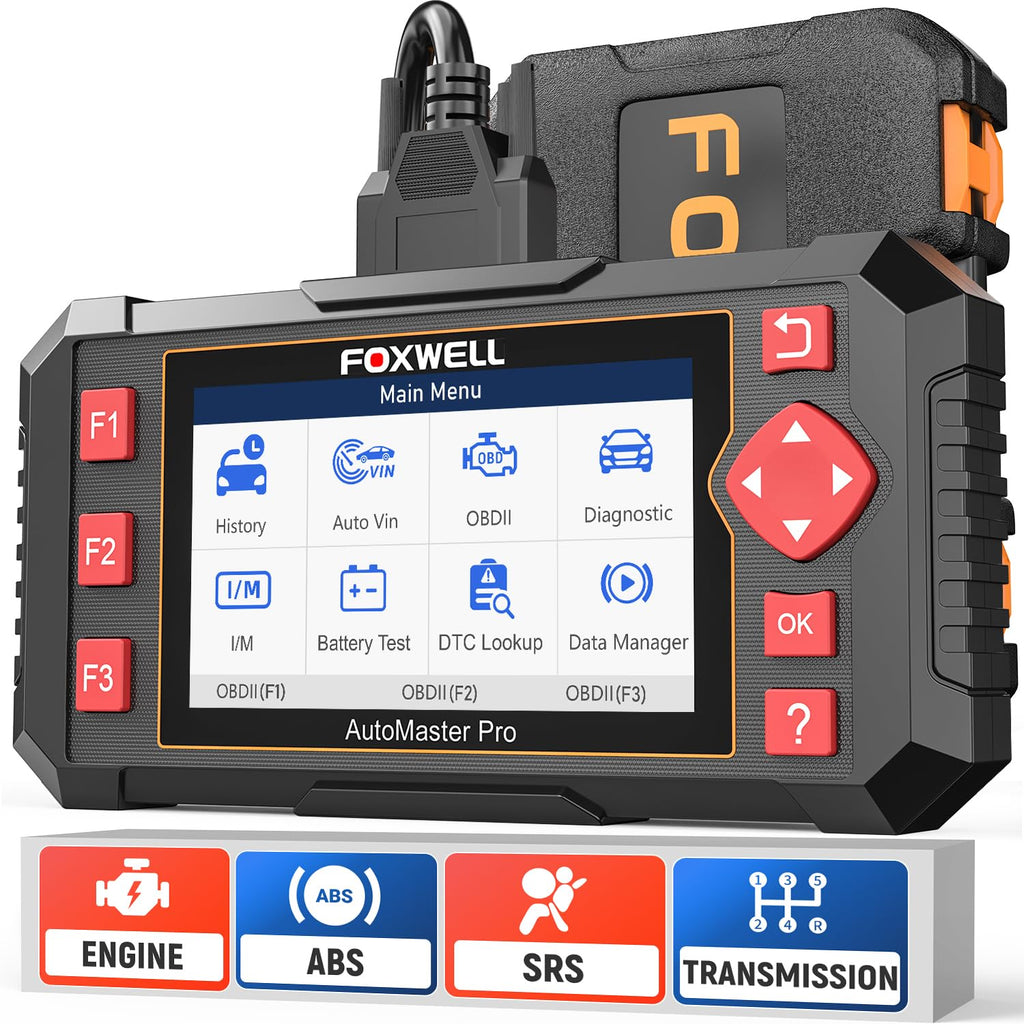 NT604 Elite Car OBD2 Scanner with ABS SRS Transmission Diagnostic Scan Tool for Auto Vehicle