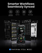 S50 Green Laser Distance Meter 400 ft Laser Measure P2P High Precision Portable Measuring Tool