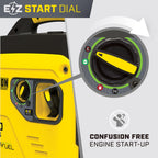4000 Watt Dual Fuel RV Ready Portable Inverter Generator for Camping and Emergency Backup Power