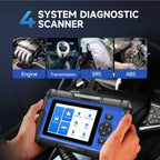 AD600S OBD2 Scanner Engine ABS SRS Transmission Diagnostic Tool Code Reader for Car Auto Vehicle