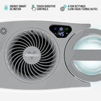 Evaporative Humidifier for Large Rooms up to 1000 Sq Ft, 2 Gallon Dual Tank, EVDC500