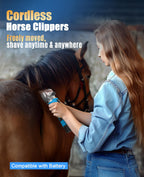 Professional horse clippers 2601 heavy duty grooming tool for livestock and farm animal care