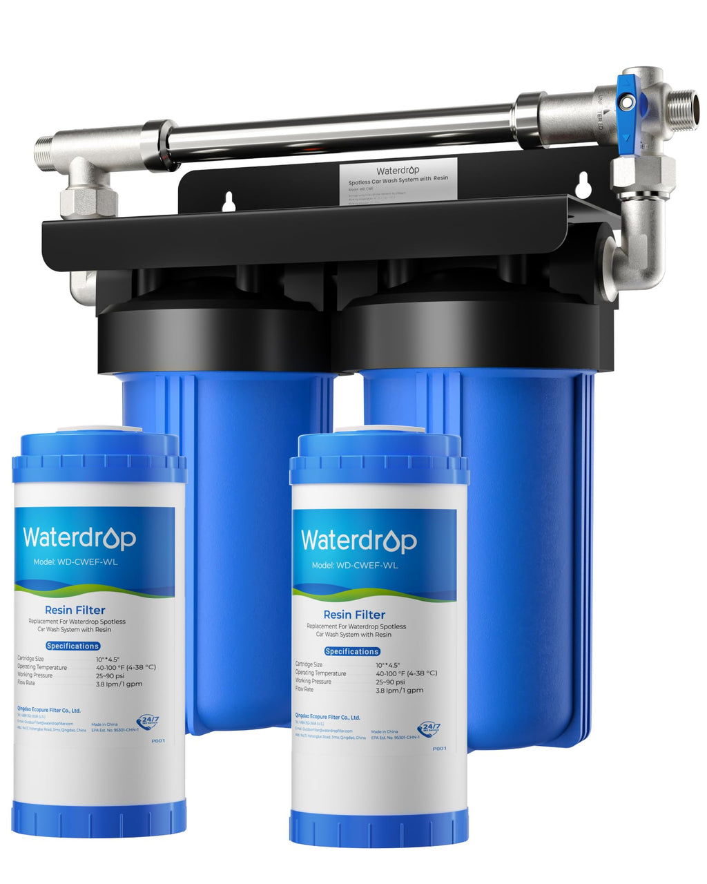 CWE Spotless Water System for Car Wash Deionized Water Filtration System for Spot Free Rinse