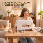 996P Mechanical Sewing Machine with 36 Built in Stitches for Beginners Household Daily Sewing