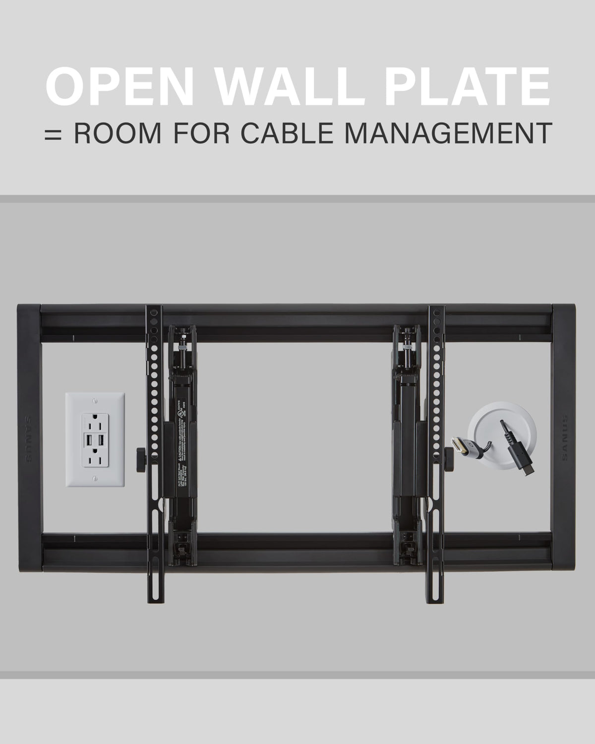 Tilting TV Wall Mount for 42 to 90 Inch TVs, Low Profile, 12 Degree Tilt