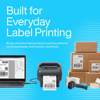 ZP450 Direct Thermal Label Barcode Printer with USB Serial and Parallel Connectivity for Shipping Labels