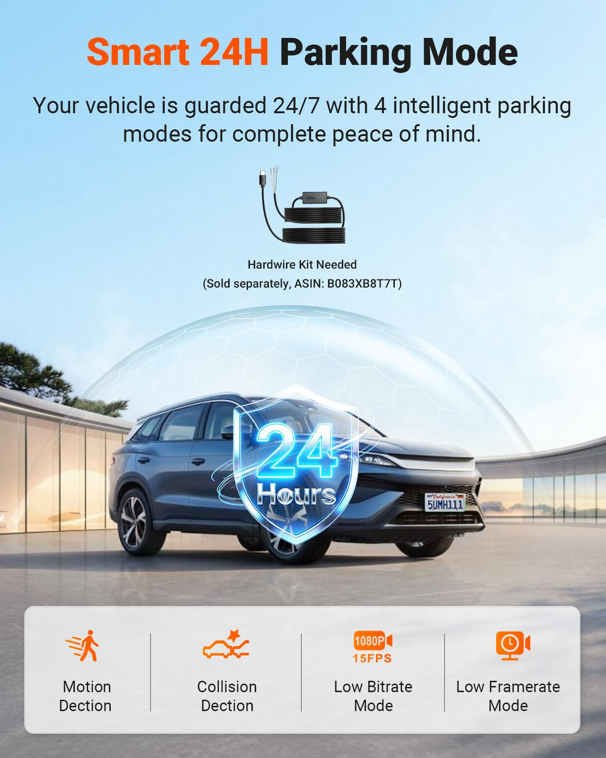 N4 Pro S 4K 3 Channel Dash Cam Triple STARVIS 2 HDR Car Camera with GPS WiFi Night Vision for Cars Trucks