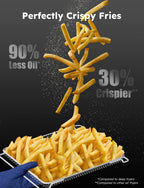 Bravo XL Pro air fryer toaster oven with improved 100 percent super convection oven technology