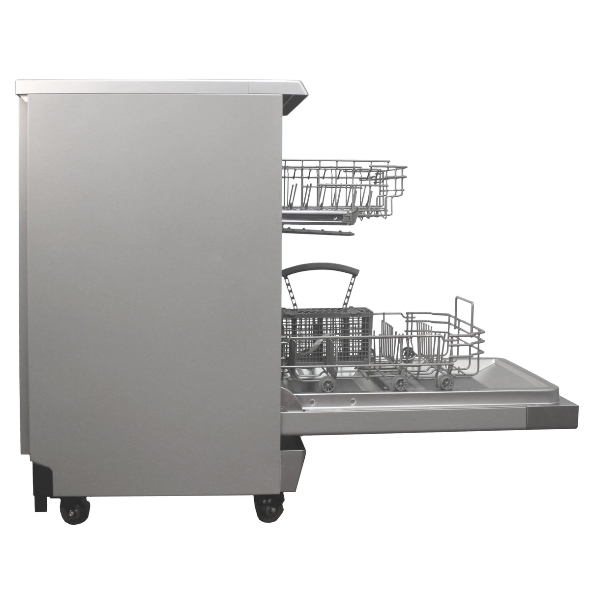 SD-9263SSC 18 Inch Portable Dishwasher Energy Star Stainless Steel Compact Dishwasher for RV Apartment Dorm