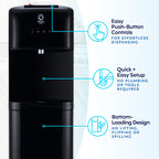 Water Dispenser for 5 Gallon Bottle Hot and Cold Bottom Loading Water Cooler Machine for Home Office