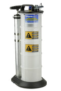 7201 2.3 Gallon Fluid Evacuator Extractor Dispensing Pump Push Button Manual Chemical Resistant Polyethylene
