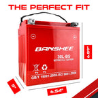 YTX30L-BS AGM Battery for Harley Touring 12V 30Ah 500 CCA Sealed Maintenance Free Powersports