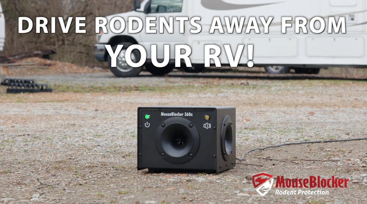 360x Outdoor Rodent Deterrent for RVs Carports and Outdoor Spaces Effective Pest Control Solution