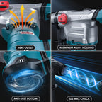 Heavy Duty SDS Max Rotary Hammer Drill 9 ft lbs 3 Functions for Concrete Drilling Demolition