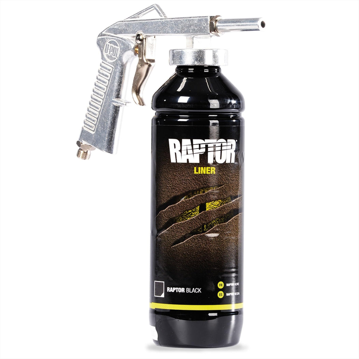 Raptor Black Urethane Spray On Truck Bed Liner Kit 4 Quarts UV Resistant Protective Coating