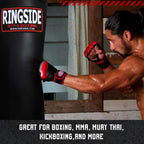 100 lb Powerhide Heavy Bag for Boxing MMA Muay Thai Durable Training Punching Bag 42x14 Home Gym