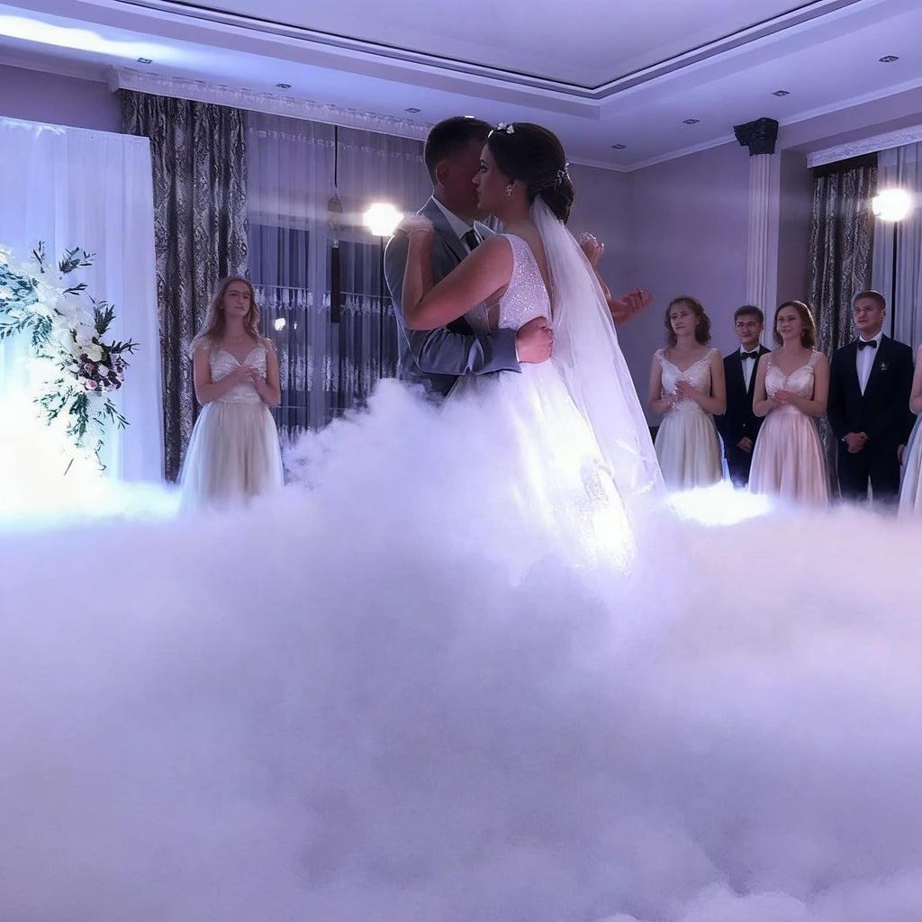 1500W Low Lying Fog Machine with Dry Ice Fog Chiller for Stage Events
