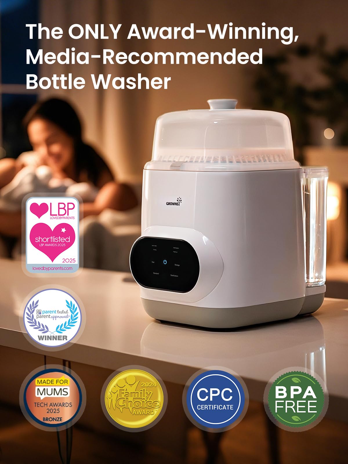 EaseClean bottle washer all in one washer sterilizer and dryer