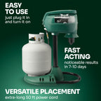 Patriot Plus Propane Mosquito Trap CO2 Flying Insect Trap Outdoor Backyard Mosquito Control