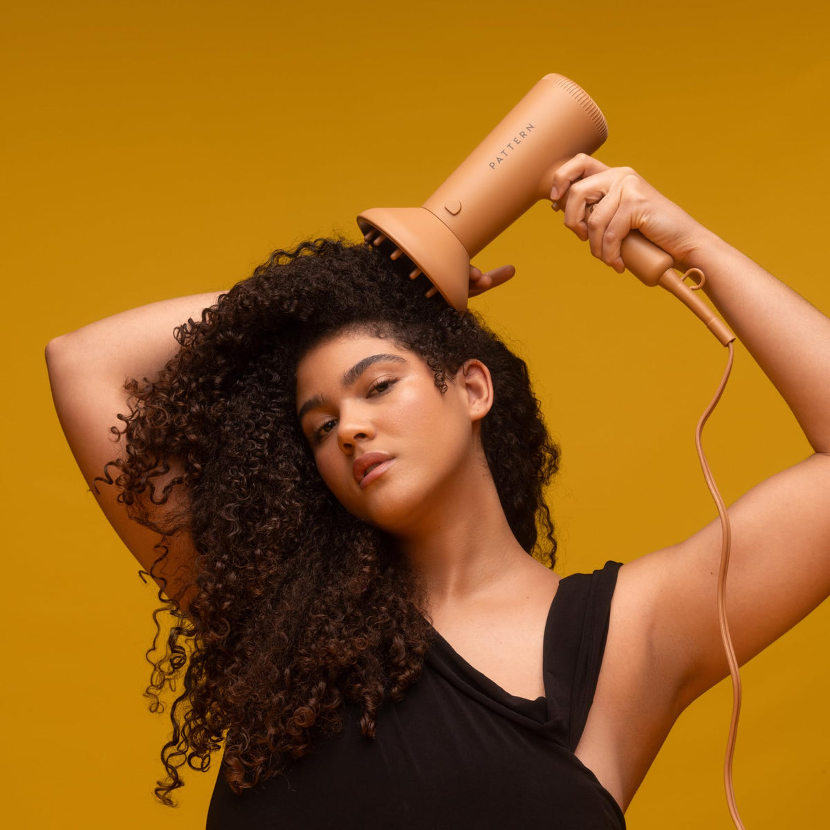 Powerful Salon Quality Blow Dryer with Four Attachments for Curly Coily and Tight Texture Hair