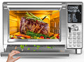 Bravo XL Pro air fryer toaster oven with improved 100 percent super convection oven technology