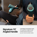 Handheld Deep Tissue Massage Gun, 5 Speeds, 4 Attachments, B37v2