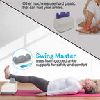 Chi swing machine passive aerobic exerciser figure trimmer lymphatic massager body shaker leg exercise FSA HSA