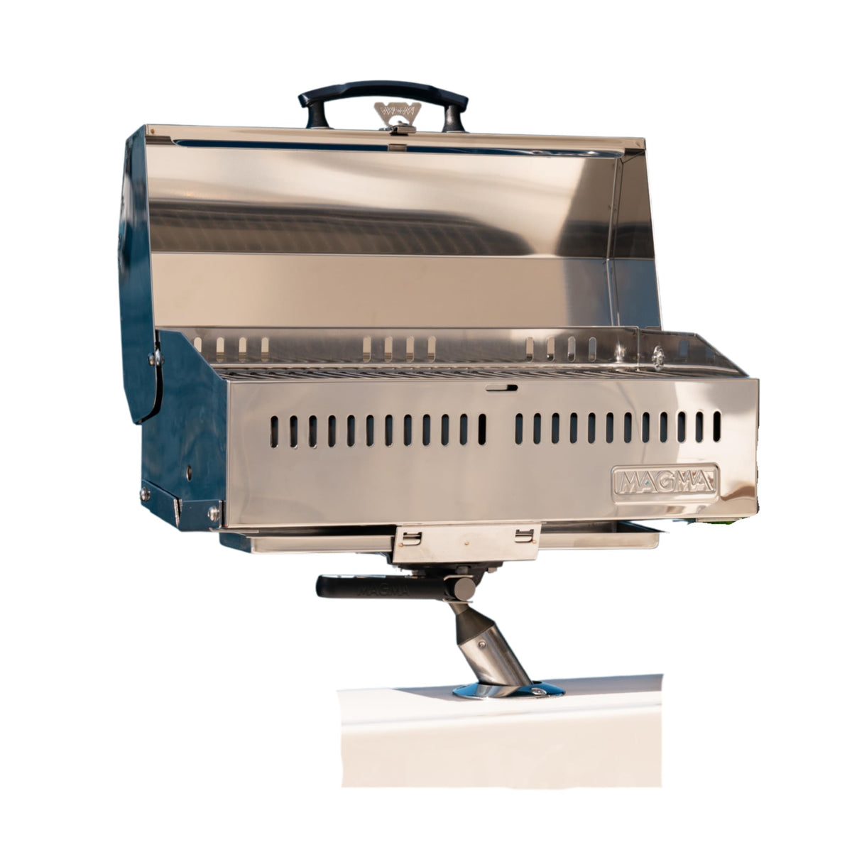 A10-703 Cabo Portable Gas Grill 9 x 18 Inch Compact Lightweight Outdoor BBQ Camping Travel Grill