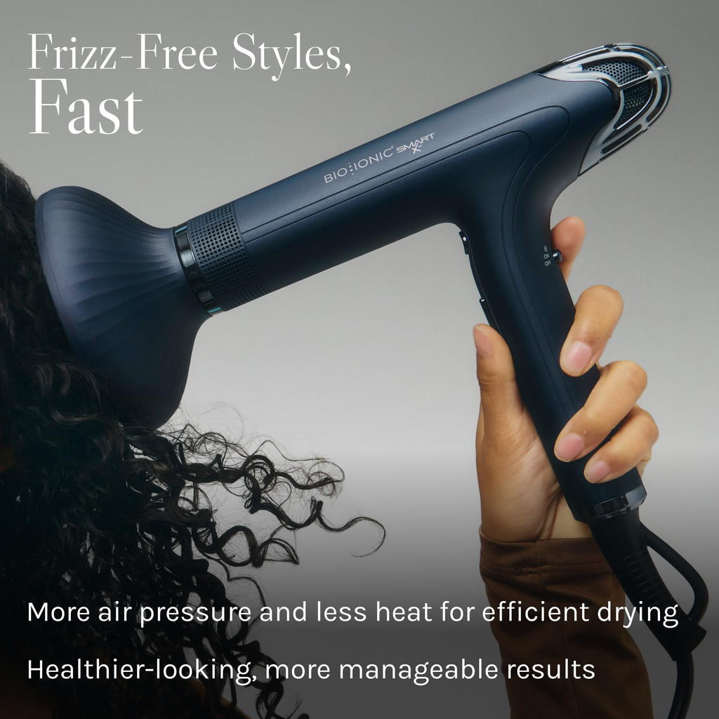 SMART-X Hair Dryer with Diffuser High Efficiency Blow Dryer for Fast Professional Salon Drying