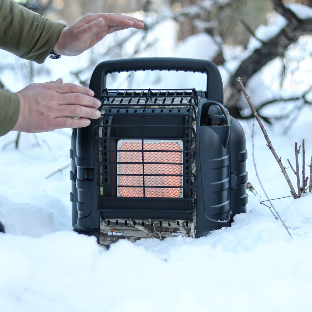 12000 BTU Hunting Buddy Portable Radiant Propane Heater Camo for Outdoor Hunting and Camping