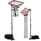 Volleyball Setter Spike Trainer Adjustable Height 93 to 126 Solo Practice Indoor Outdoor 88LBS Sandbag Base