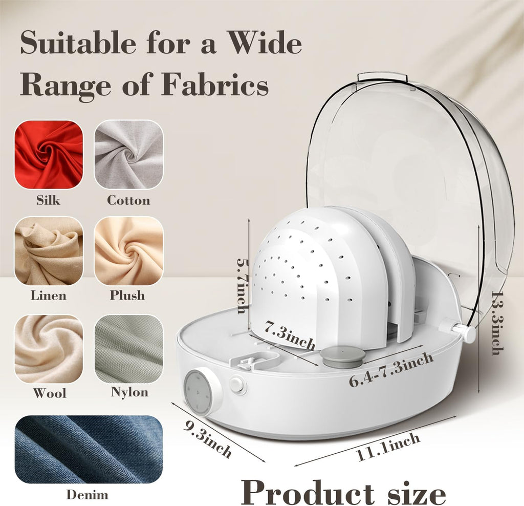 Cap care machine steam hot and cold wind iron dry restore misshapen hat cap natural shape keep clean shaped