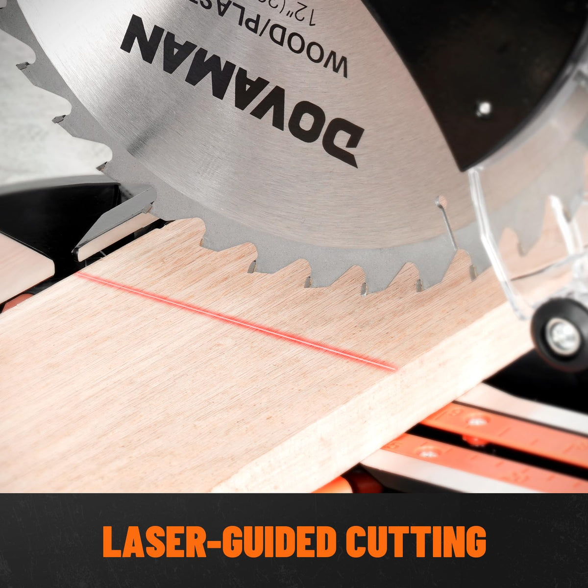 12 Inch Dual Bevel Sliding Compound Miter Saw 15 Amp Power Tool for Woodworking and DIY Projects