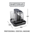 Professional cocktail machine cocktail maker with 5 premium glass bottles 55306 renewed home bar