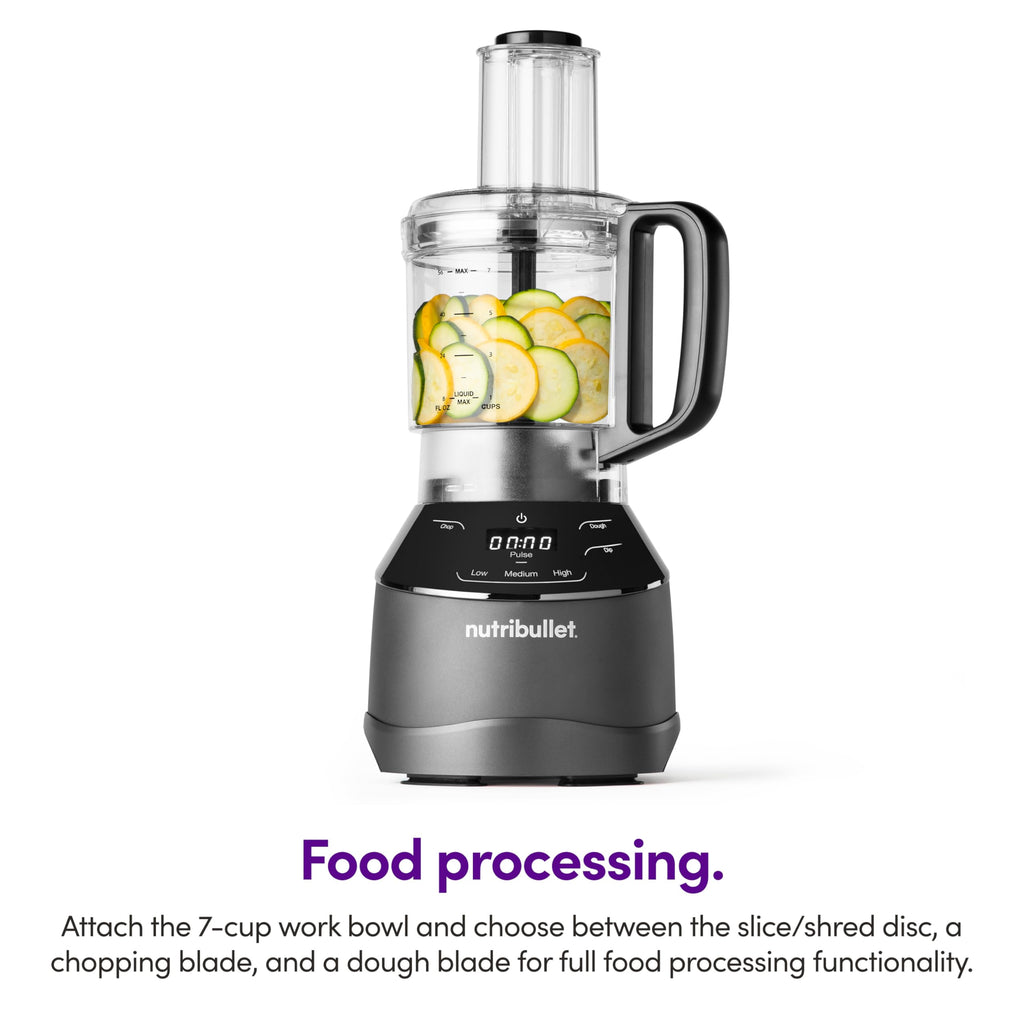 Triple Prep System 1500W 3 in 1 Kitchen Blender Food Processor High Speed Countertop Combo NBKS50100