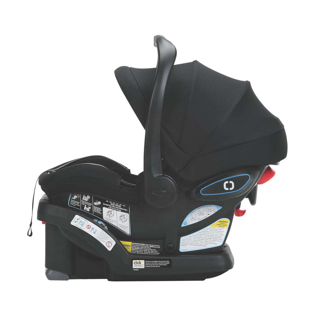 Infant infant car seat Ion with easy install secure fit and comfort