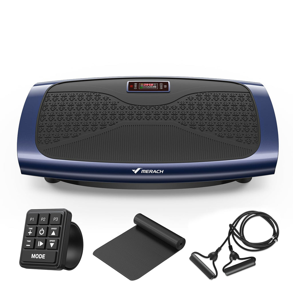 CV60 4D Vibration Plate Exercise Machine with 120 Speeds and 3 Presets for Whole Body Home Fitness Workout