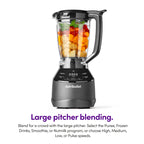 Triple Prep System 1500W 3 in 1 Kitchen Blender Food Processor High Speed Countertop Combo NBKS50100