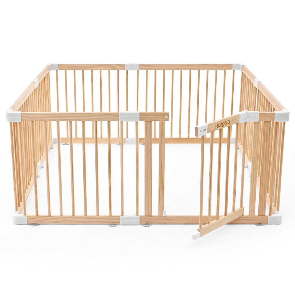 Grovi Wooden Playpen, Play Yard, Playpen for Babies and Toddlers